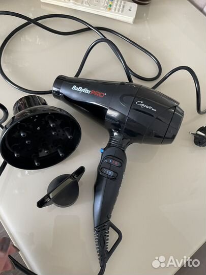 Фен babyliss pro caruso ionic