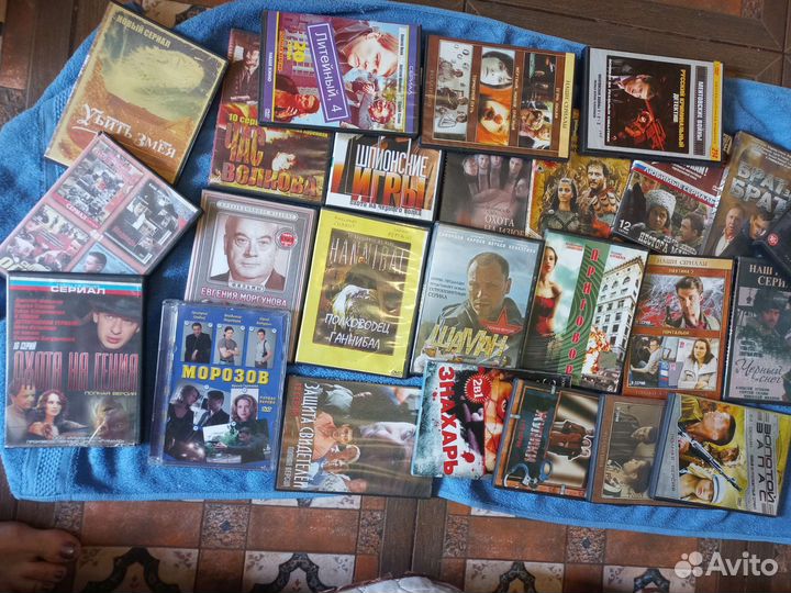 Пакет 25 дисков с фильмами Цена за все