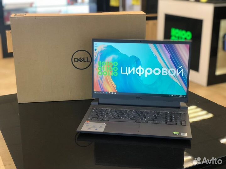 Новый Dell G15 Core i5/RTX 3050/SSD-512G/DDR4-8Gb