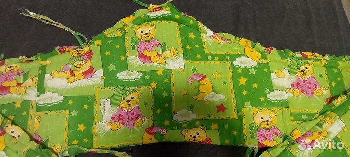 Бортики в детскую кроватку