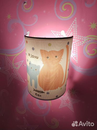 Люстра потолочная и светильники в детскую