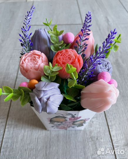 Букеты из мыла