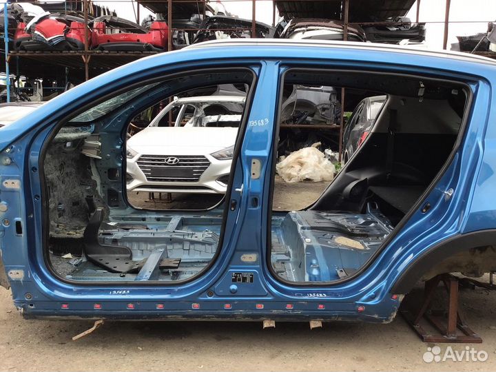 Порог со стойкой левый Kia Sportage 2010-2015