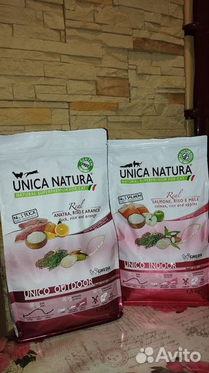 Корм Unica Natura для котов
