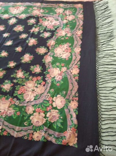 Павлопасадский платок шерсть