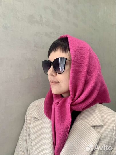 Вязаная косынка