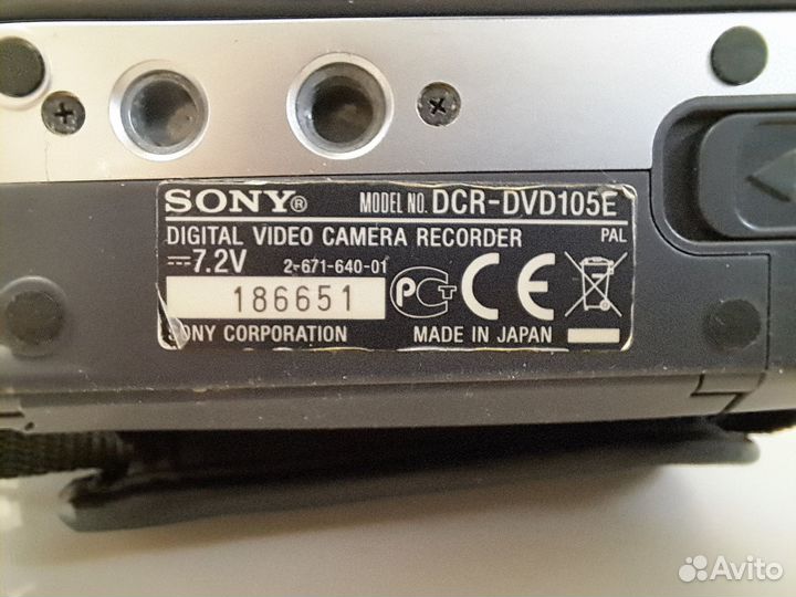 Видеокамера sony handycam