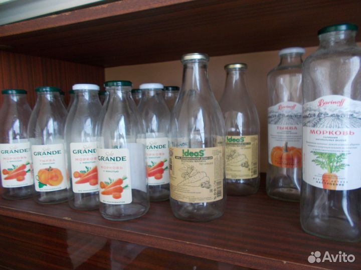 Бутылки из под сока