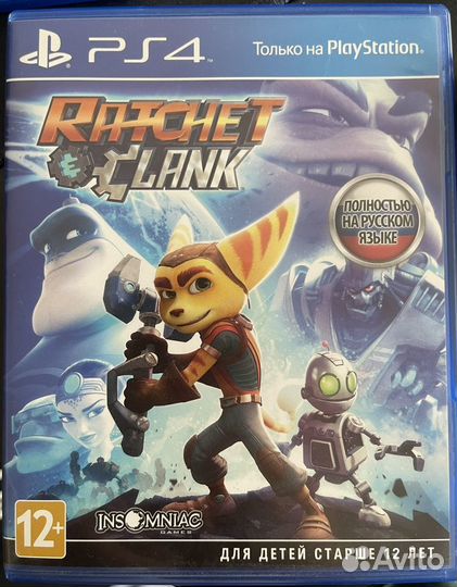 Игра для playstation ps4 ratchet and clank