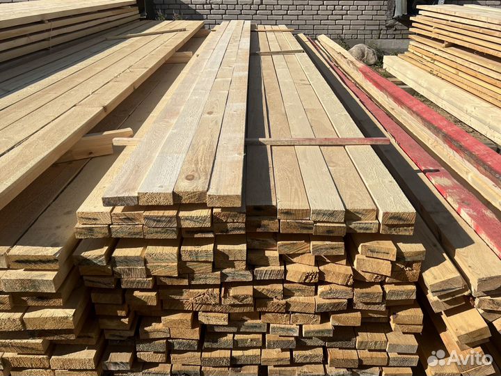 Доска обрезная 1 сорт 40х100х6000