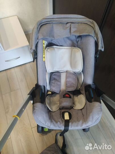 Автолюлька на колесах foofoo. аналог doona