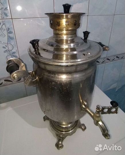 Самовар на дровах СССР