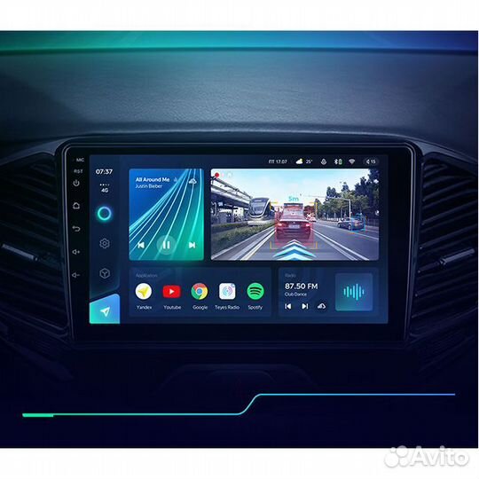 Магнитола на Андройде Teyes CC3 6G+128G LADA Vesta