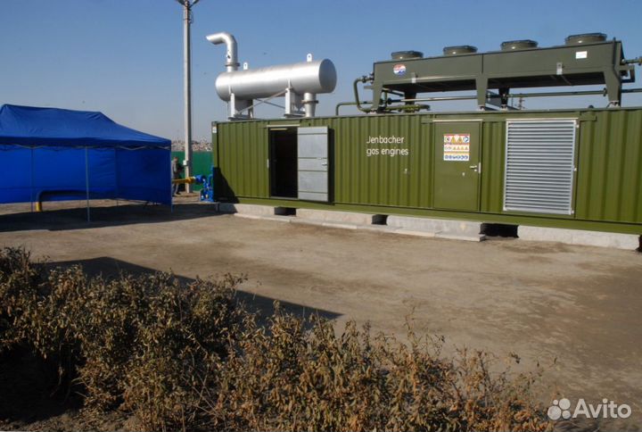 Газопоршневая электростанция J624