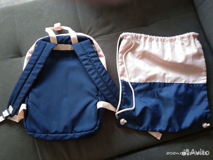 Рюкзак школьный fila +мешок для сменки