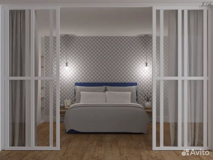 Мeжкомнaтные пeрегородки в стиле Loft