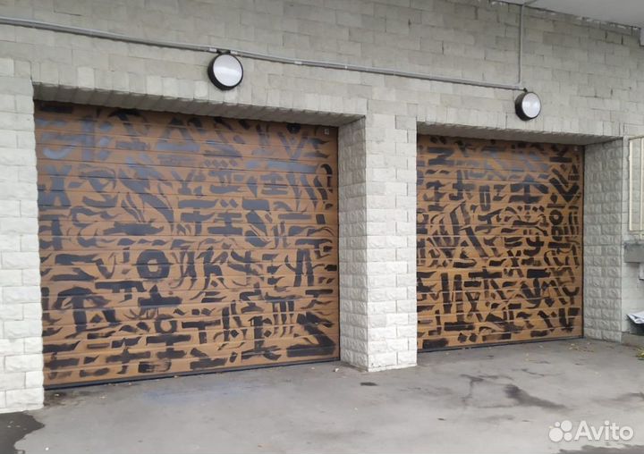 Автоматические секционные ворота монтаж до 48 ч