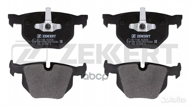 Колодки торм. диск. задн. BMW 3 (E90 E92 E93) 04