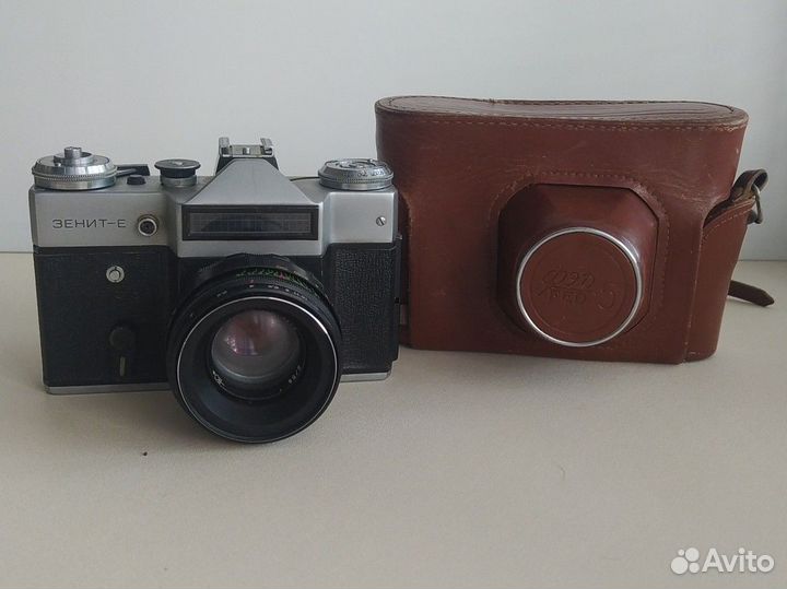 Плёночный фотоаппарат Зенит -Е фэд 5в