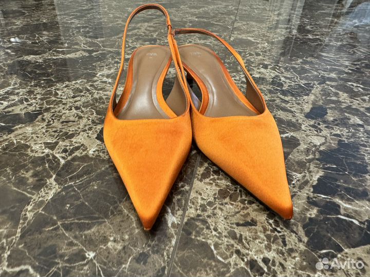 Туфли лодочки zara