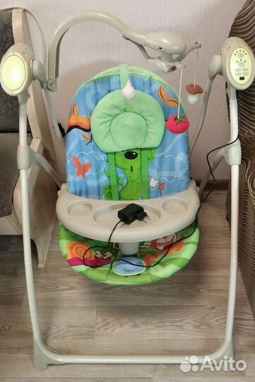 Детские электронные качели