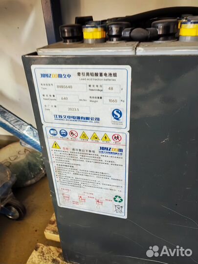 Тяговый аккумулятор для электропогрузчика