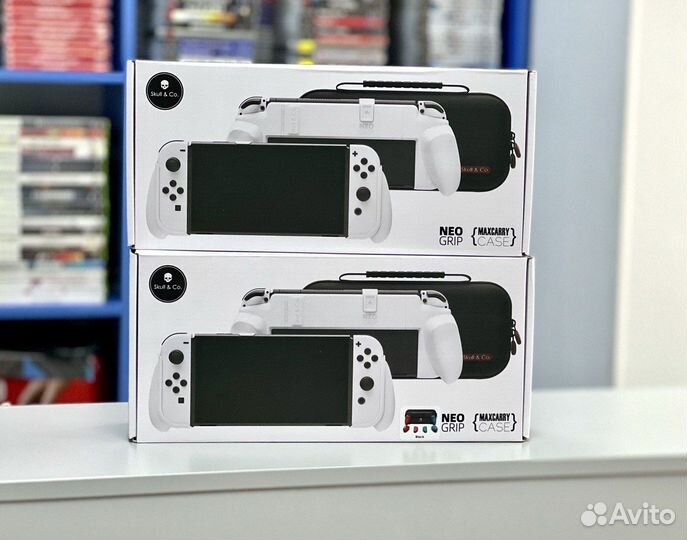Scull & Co Grip и Сумка Nintendo Switch Oled / v.2