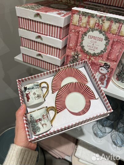 Подарочный набор для эспрессо hm новый