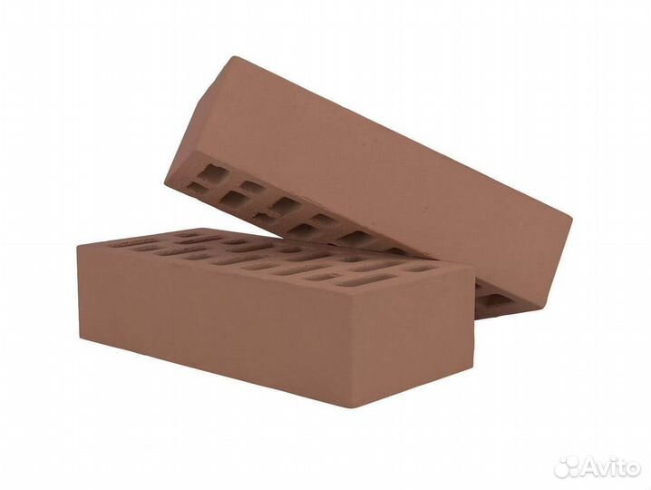 Кирпич лицевой керамический терракот