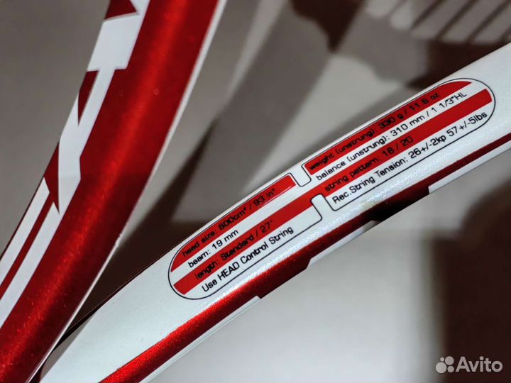 Ракетка head Prestige mid microgel