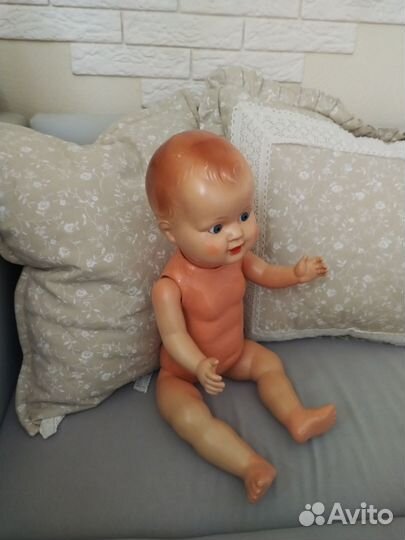 Кукла пупс антикварная гдр