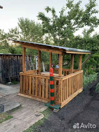 Сделаем беседку, навесы