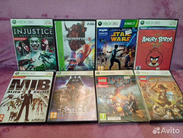 Диски на xbox 360