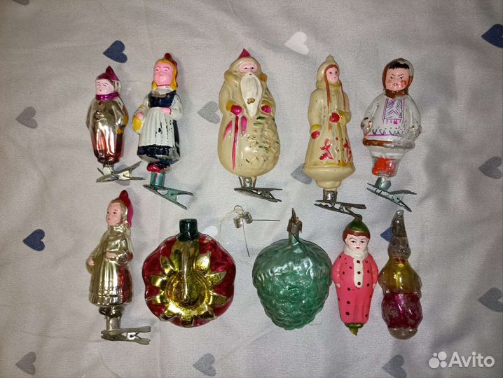 Елочные игрушки СССР