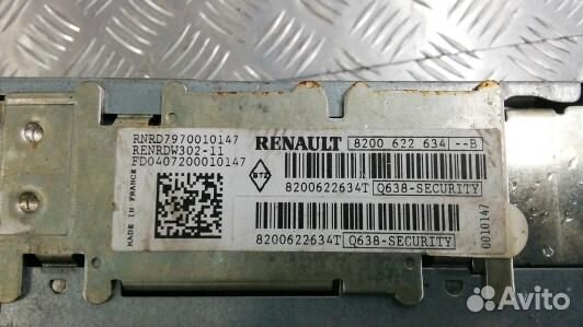 Магнитола renault espace 4 (SEA24I401)