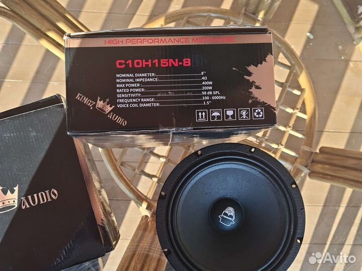 Динамики в авто 2шт