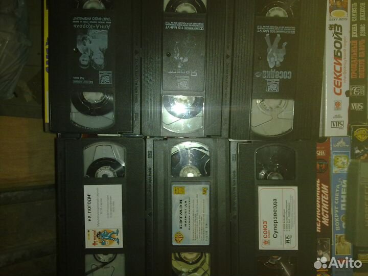 Пластинки и видеокассеты