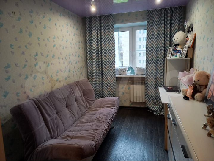 3-к. квартира, 61 м², 2/5 эт.