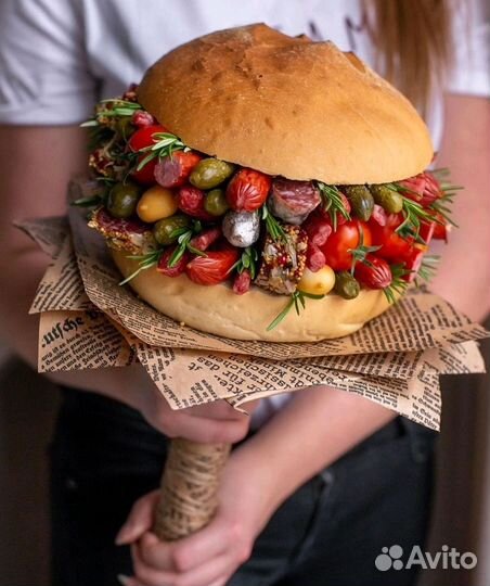 Съедобный мужской букет 