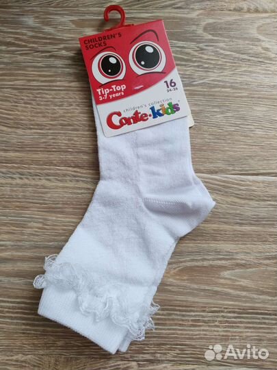 Носочки для девочки новые