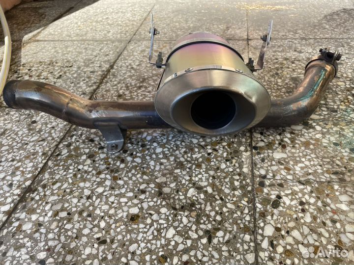 Выхлоп оригинальный moriwaki на CBR 600rr