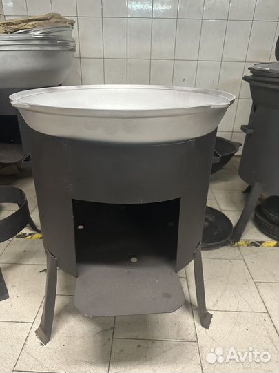 Казан 80л с печь