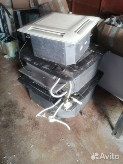 Фанкойл касетного типа