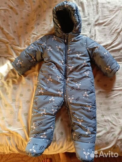 Зимняя куртка для новорождённых