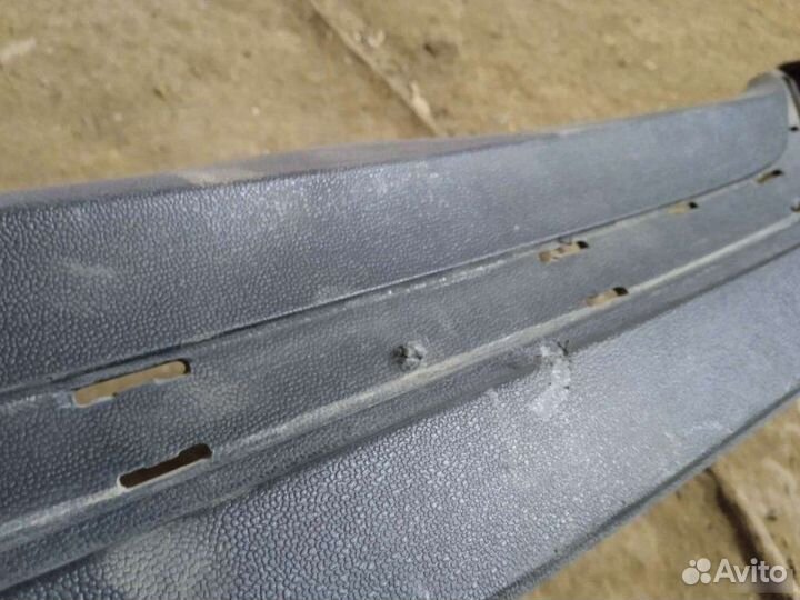 Юбка бампера задняя Mercedes-Benz E W212