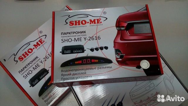 Парктроник Sho-Me Y-2616, 22мм на 8 датчиков