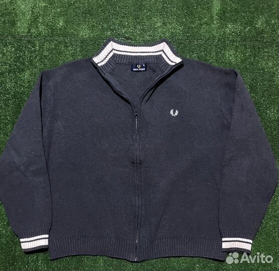 Свитер на замке Fred Perry Knit Soft