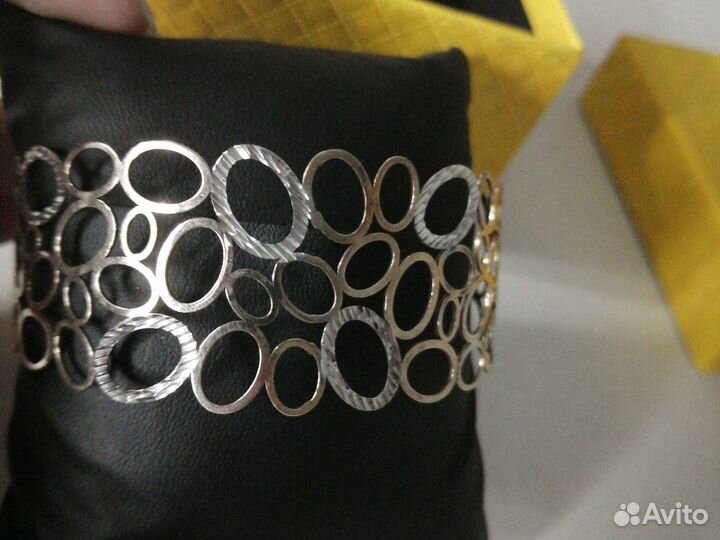 Браслет+серьги. Комплект925