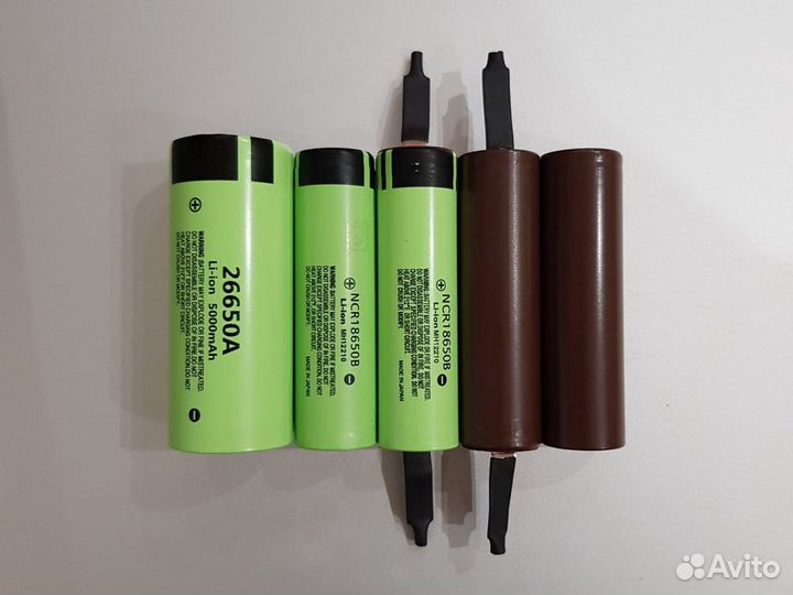 Оригинальные аккумуляторы 18650, 26650