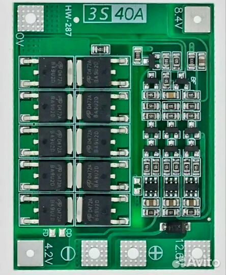 Плата защиты bms